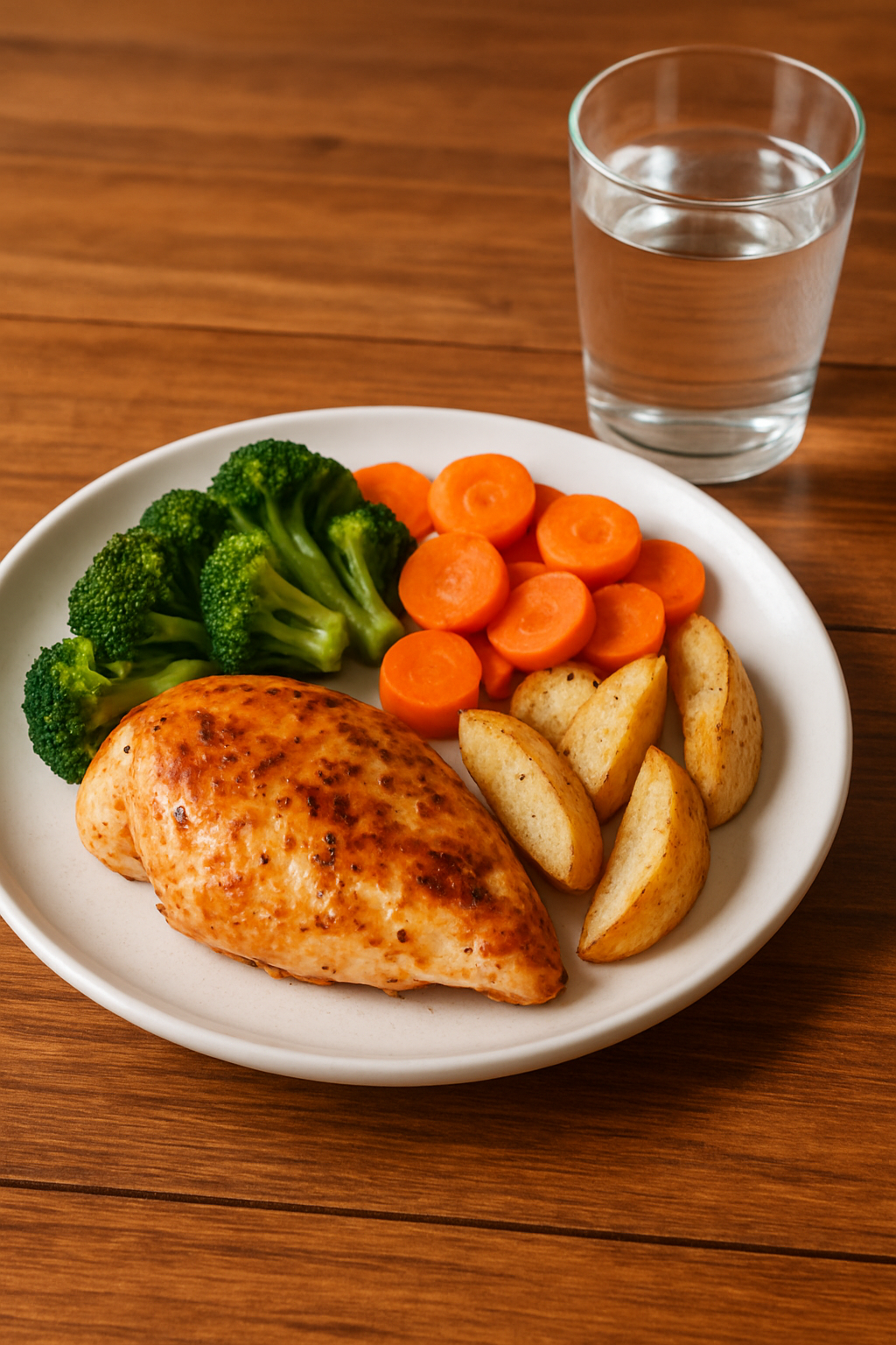 Meal prep containers on a kitchen counter